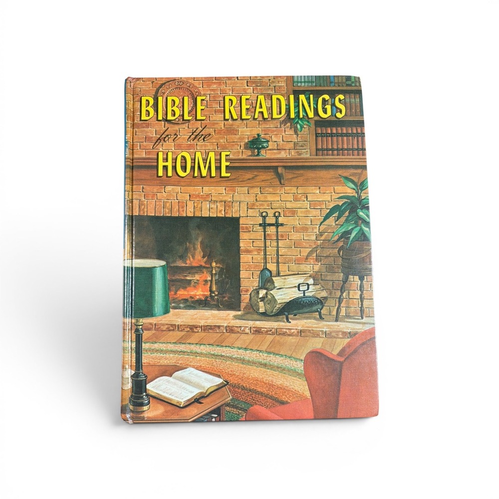 VTG 1962 Bible Readings for the Home Hardcover Illustrated Review and Herald SDA
